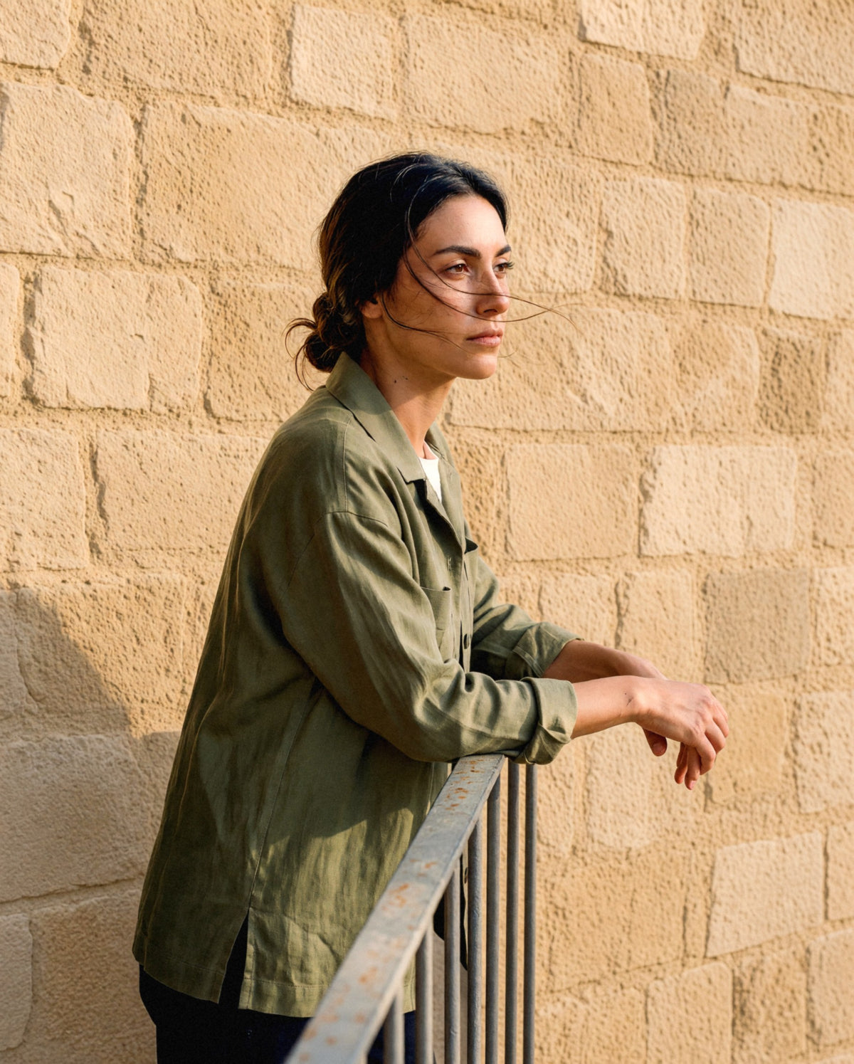 Rita Overshirt, worn, relaxed