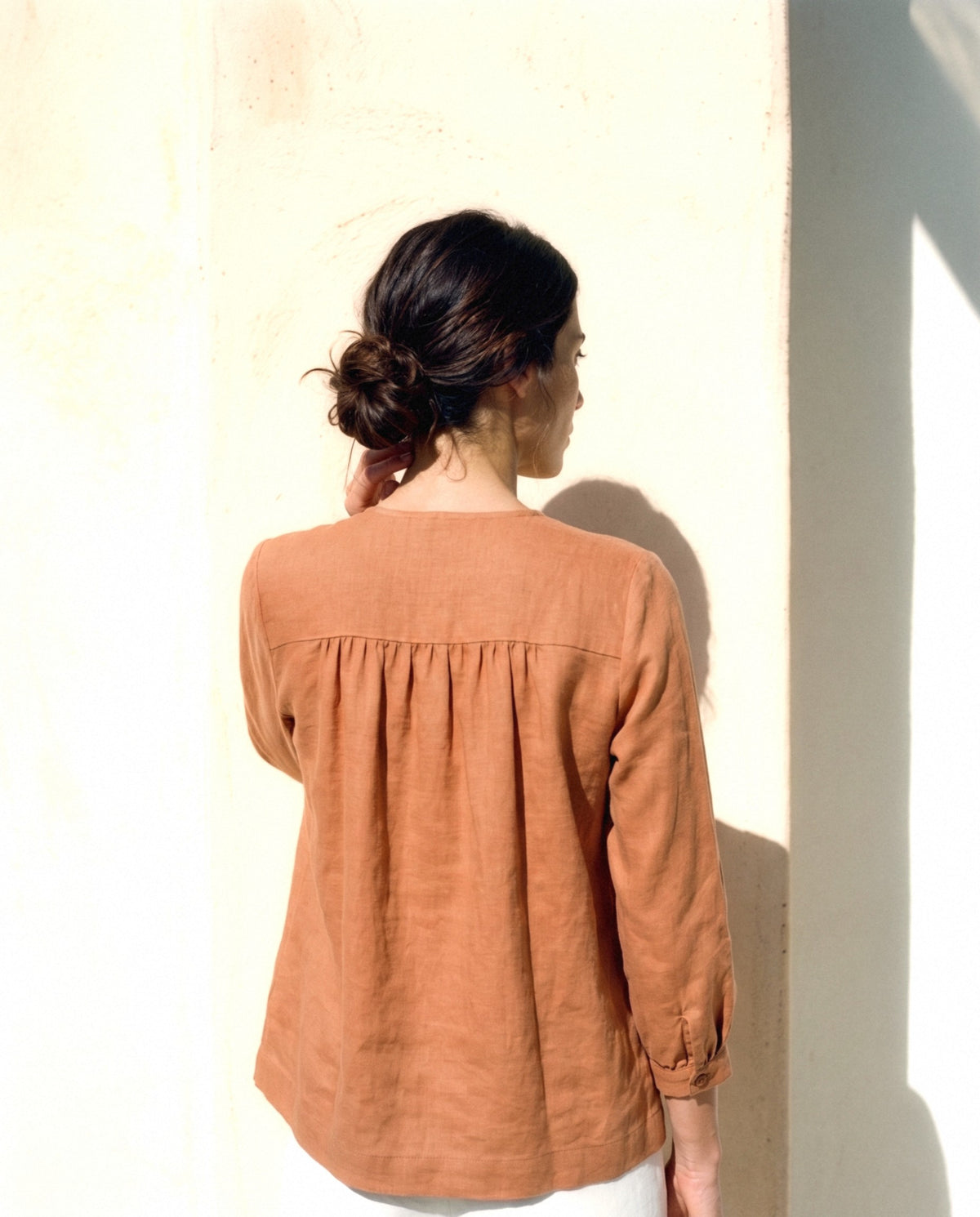 Ines Blouse, back view