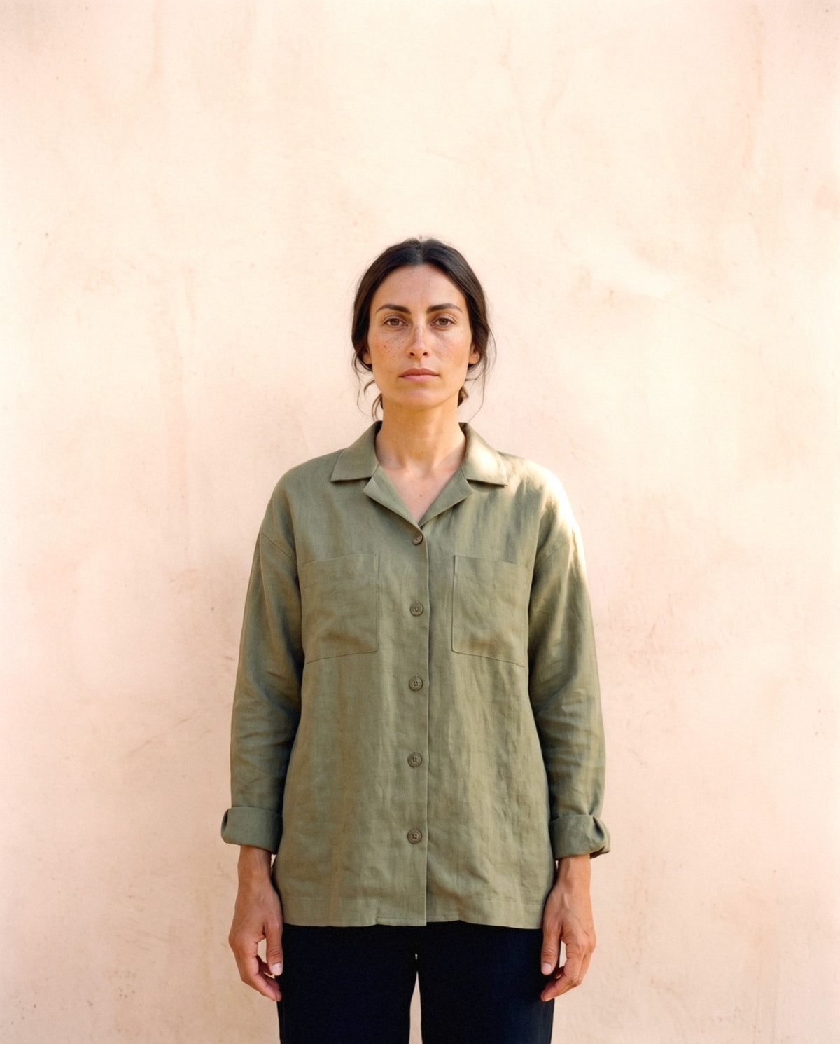 Rita Overshirt, front view