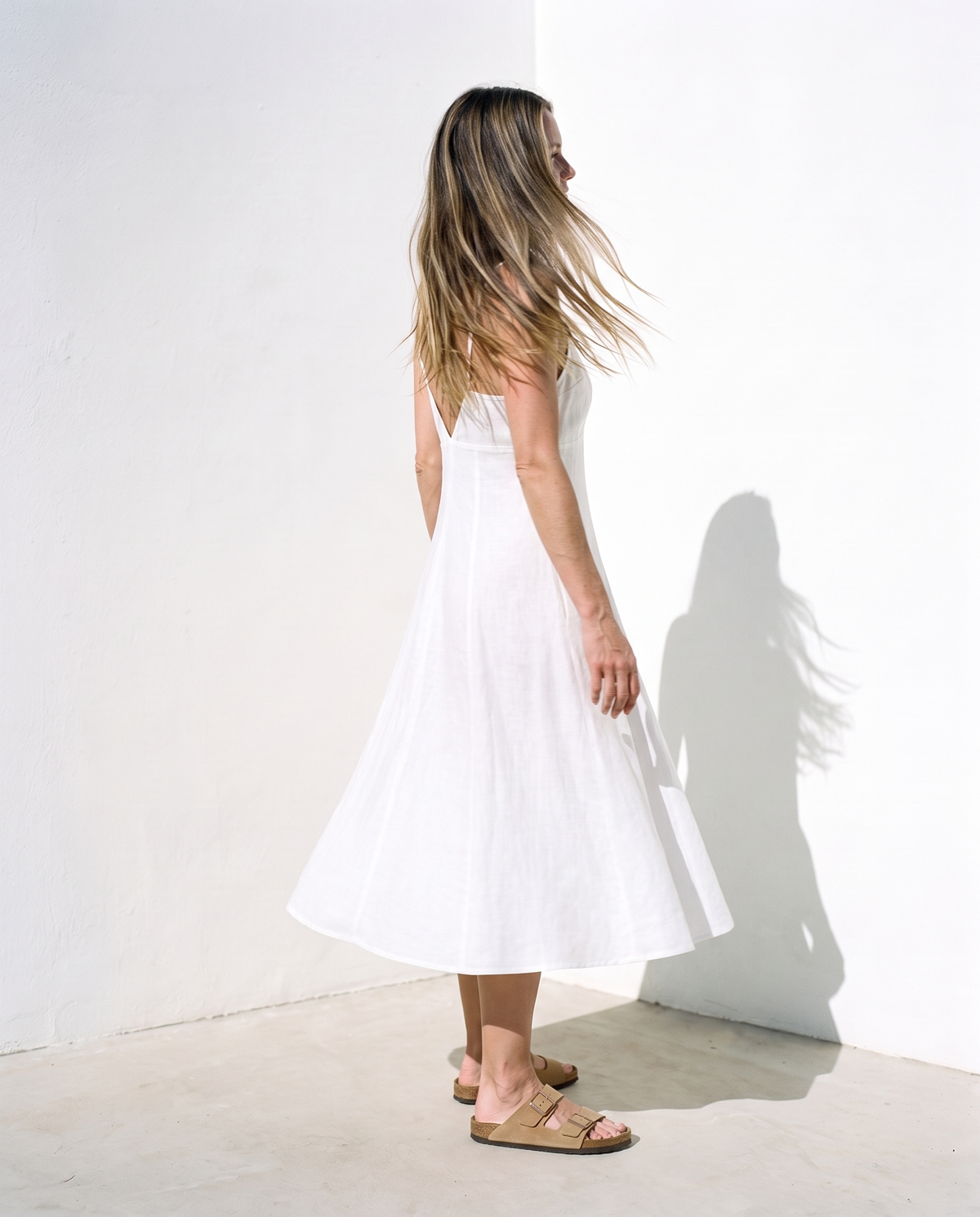 Strappy Linen Sundress