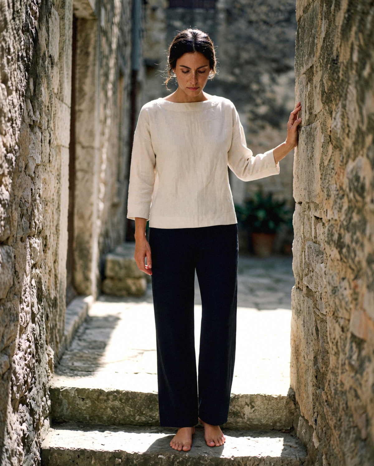 Nina Trousers, worn, relaxed