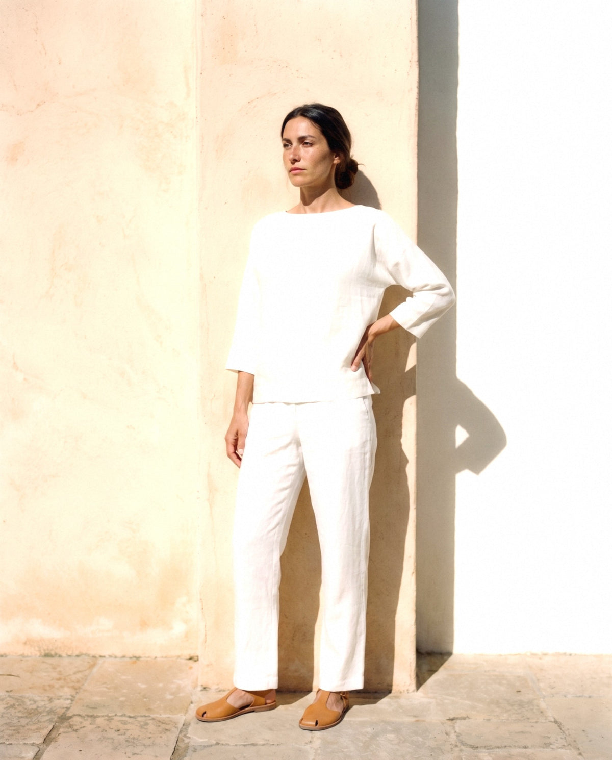 Lia Top, in White