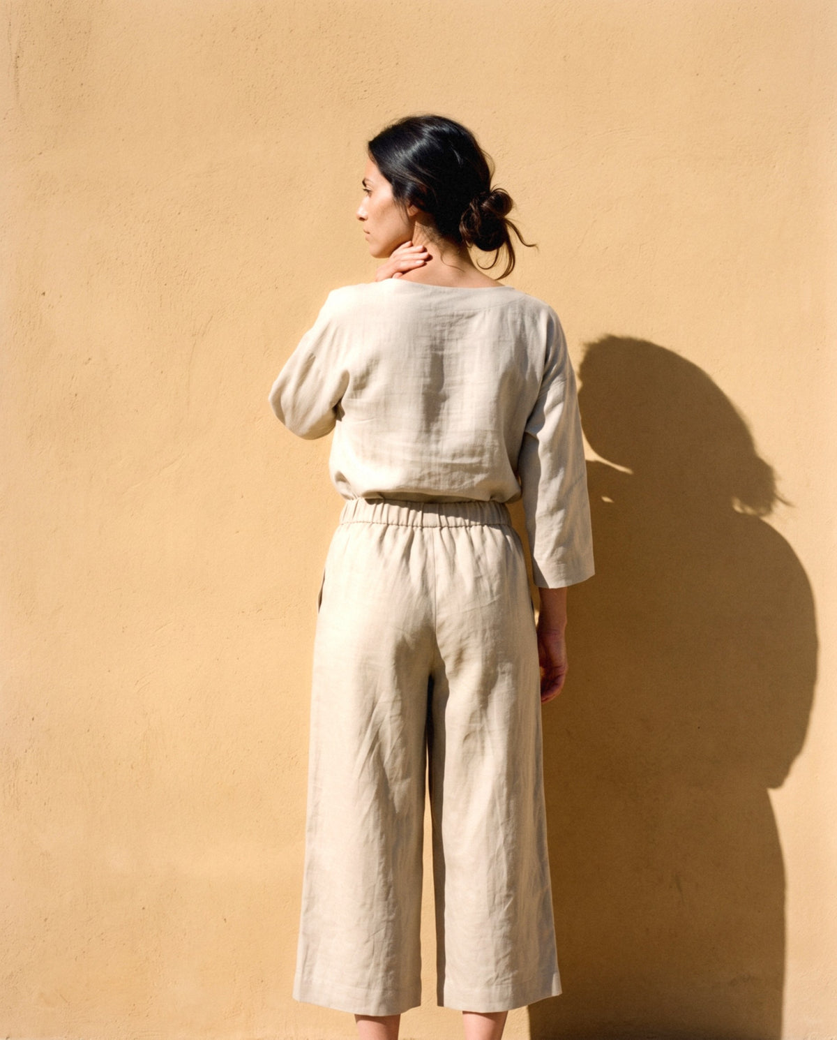 Carla Culottes, back view