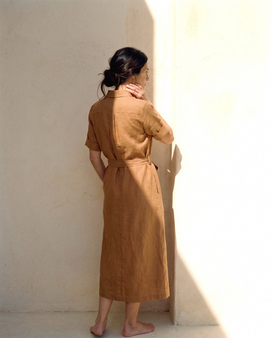 Linen in Camel
