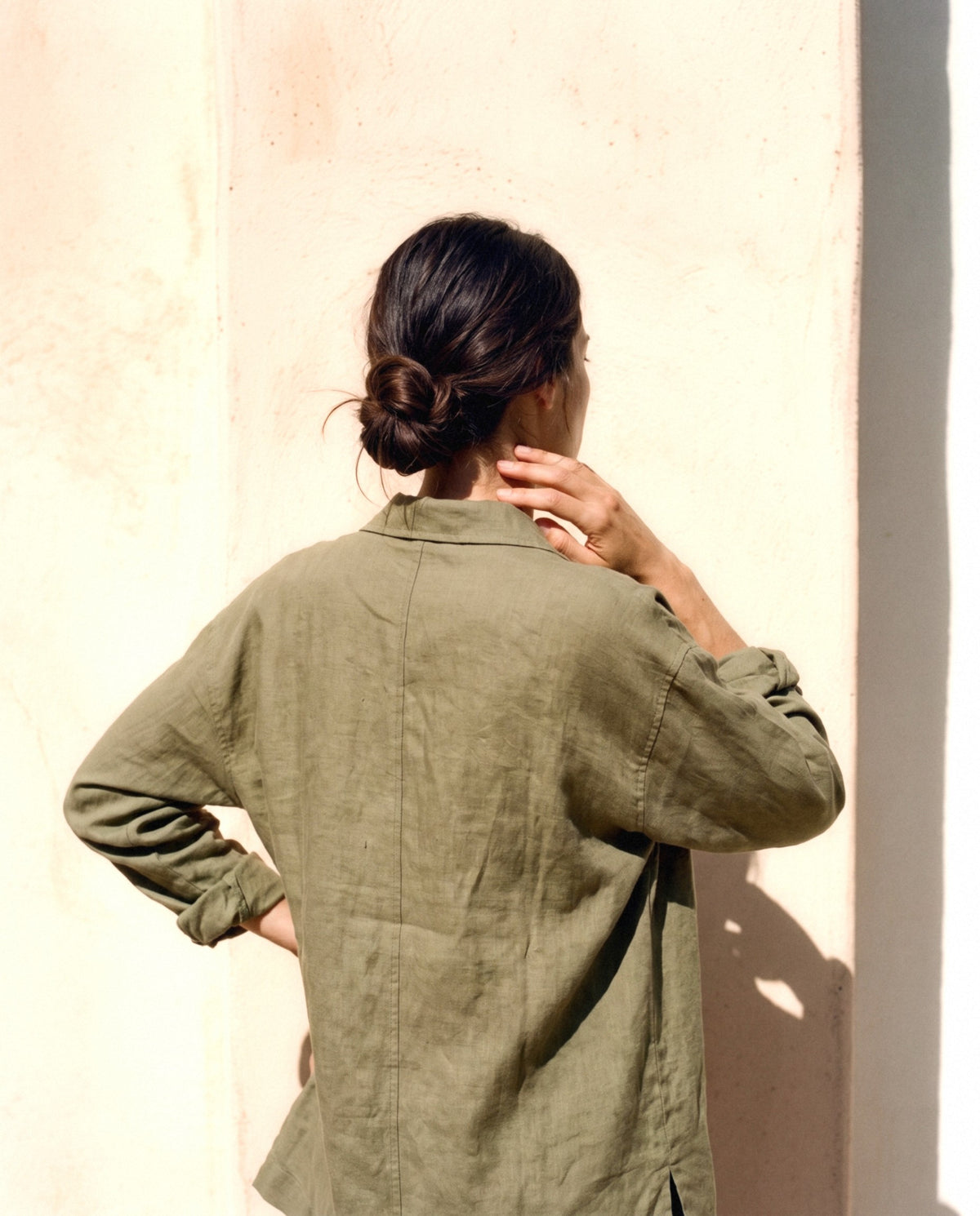 Rita Overshirt, back view