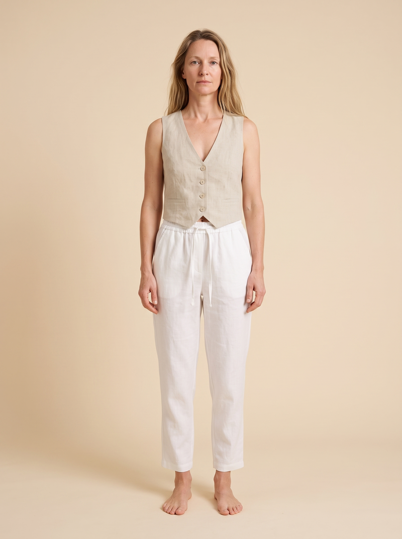 Flax Waistcoat and Trousers