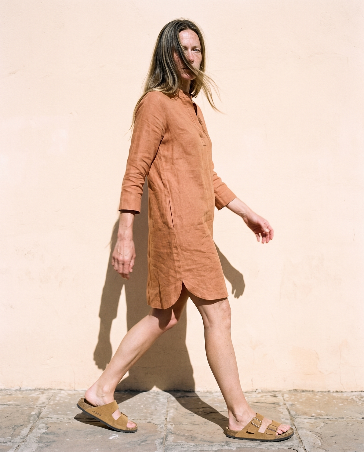 Long Sleeve Linen Tunic