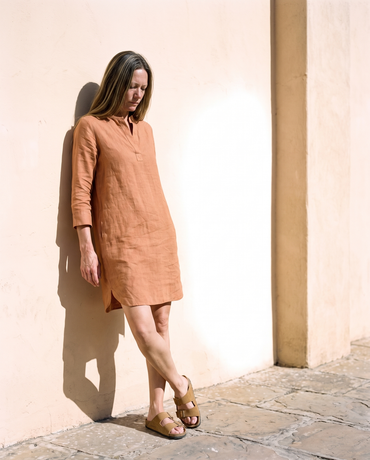 Long Sleeve Linen Tunic
