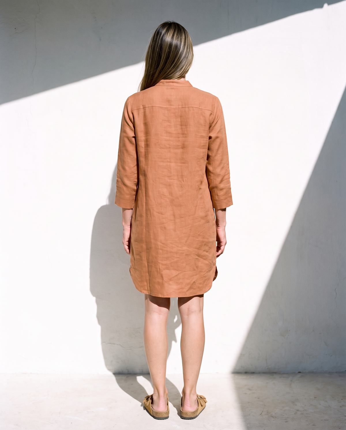 Long Sleeve Linen Tunic