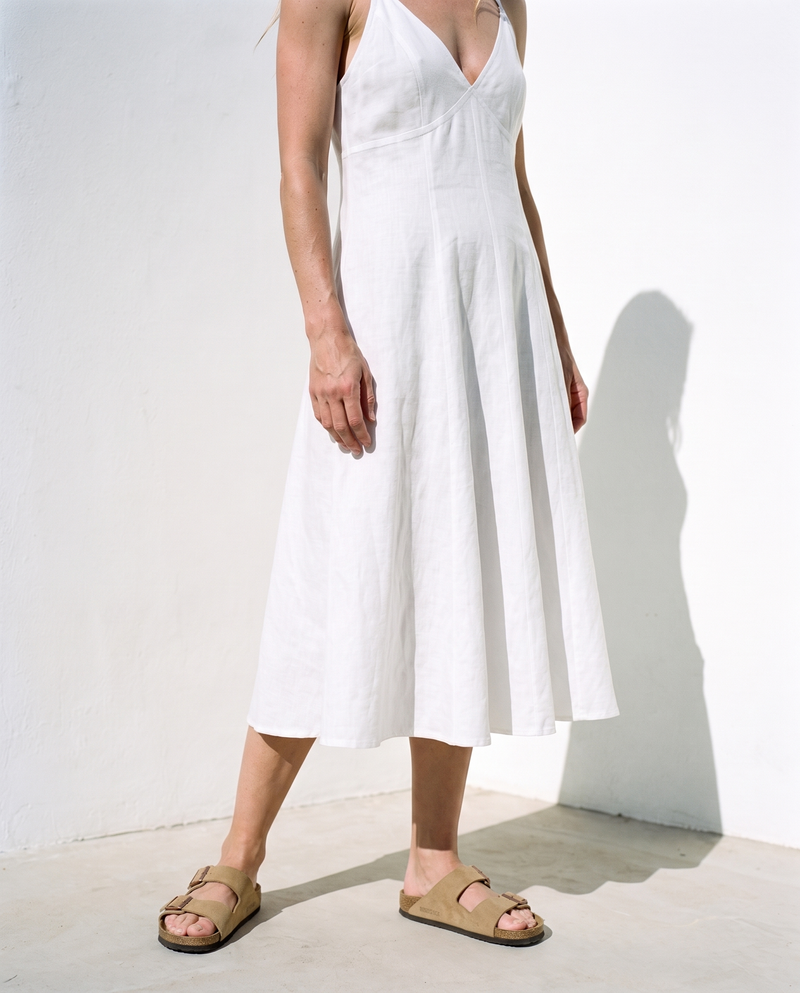 Strappy Linen Sundress