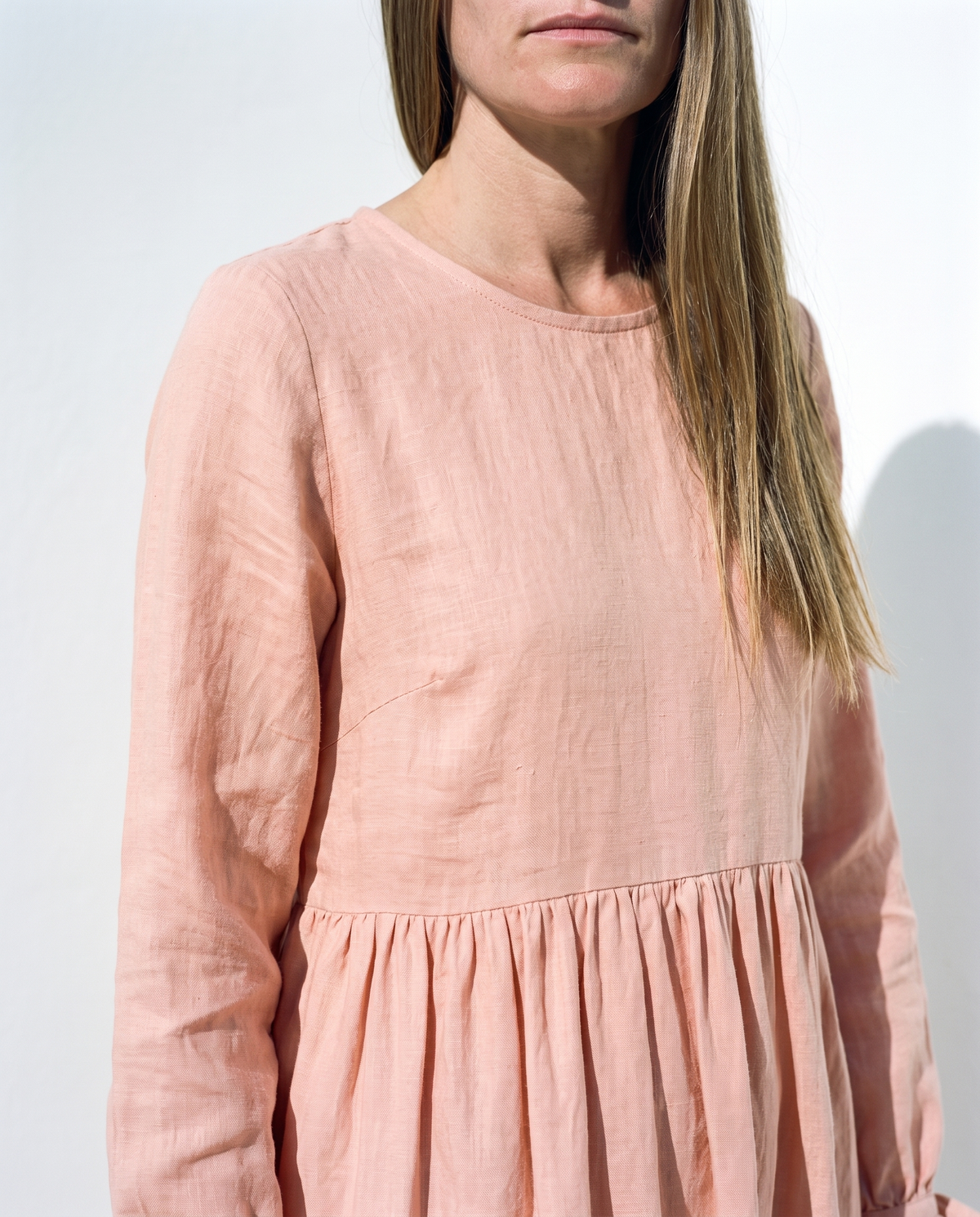 Gathered Smock Dress