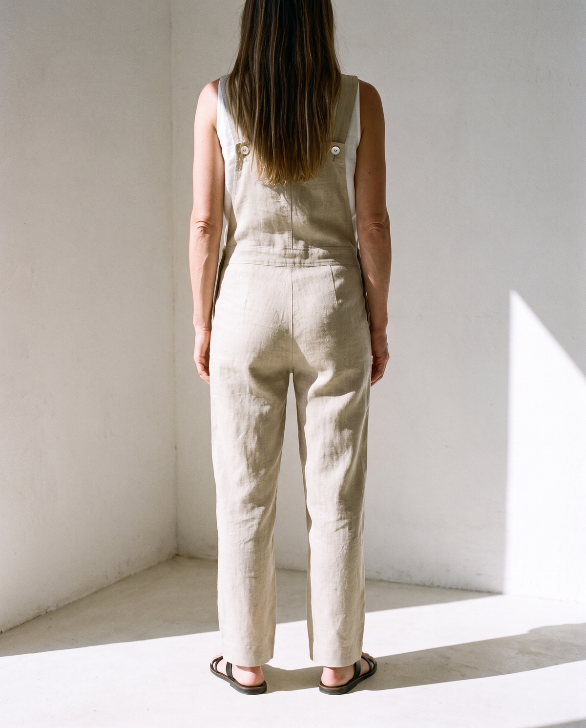 Linen Dungarees